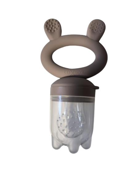 LUXIOR bijtring fruitdispenser voor kinderen 3 spenen 3-24 m