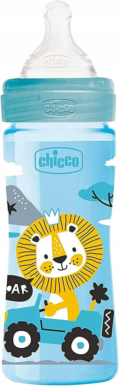 CHICCO Well-Being láhev 250ml 2m+ střední průtok