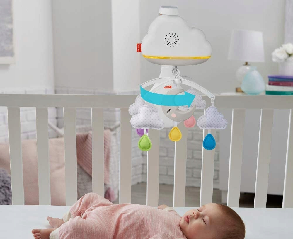 FISHER PRICE mobile avec capteur de bruit, veilleuse