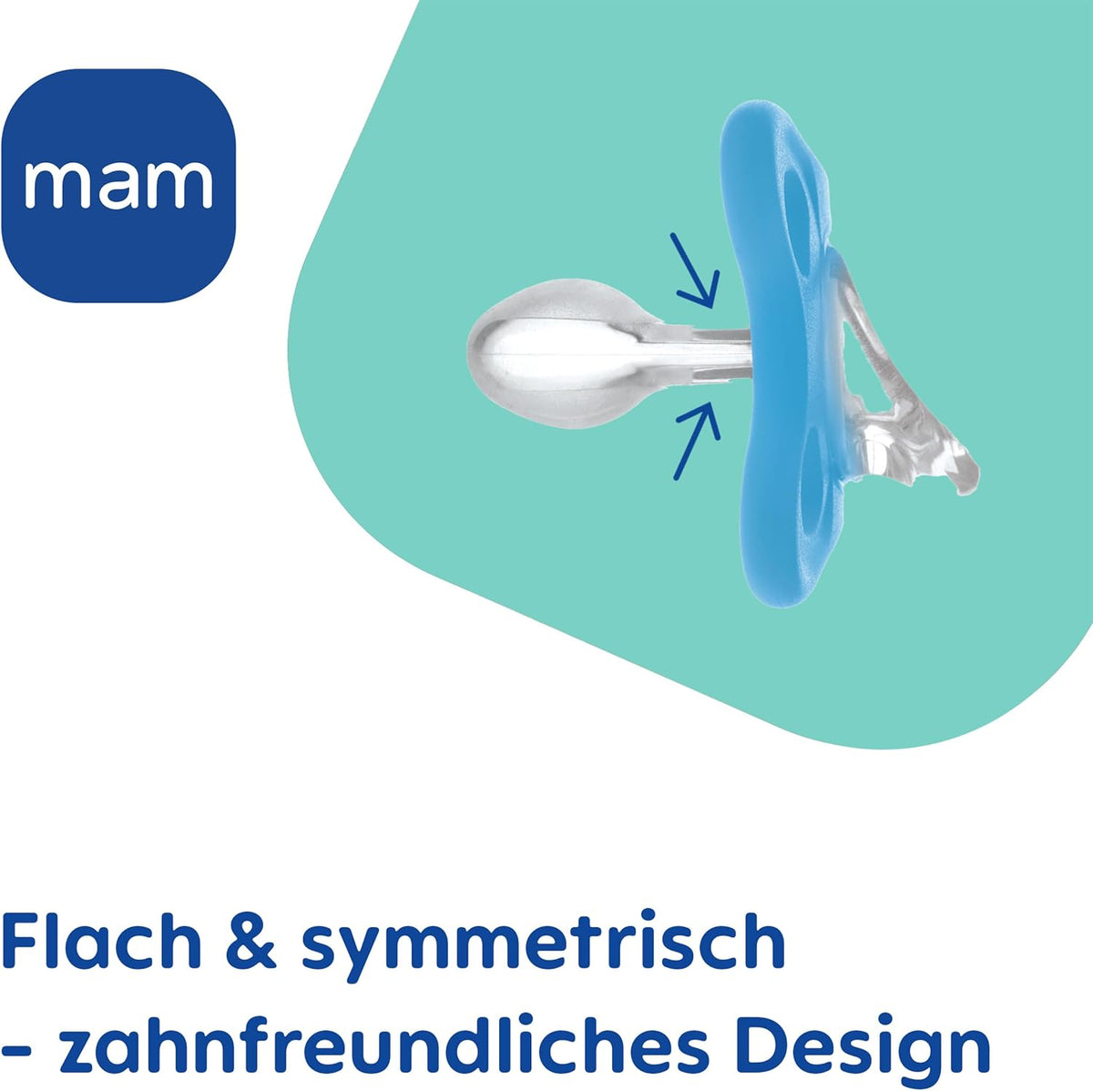 MAM Comfort silikonové dudlíky 0–3 měs. růžové, 2 ks