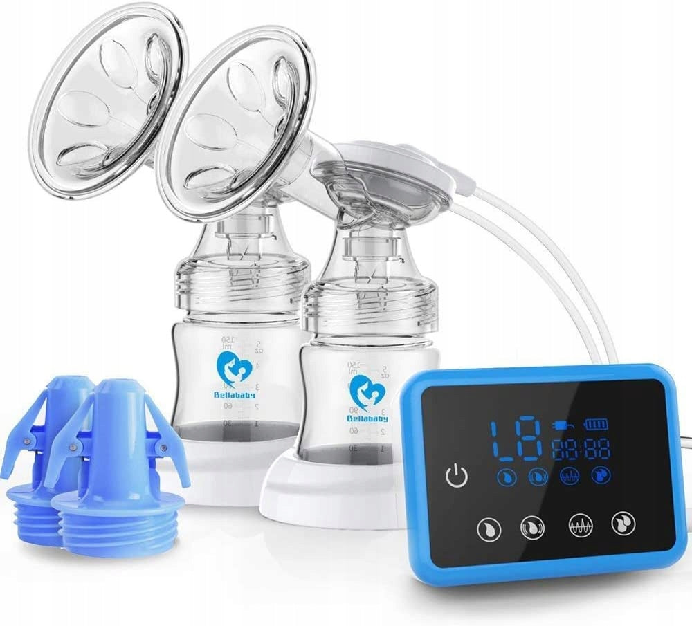 BELLABABY sacaleches eléctrico doble para bebés
