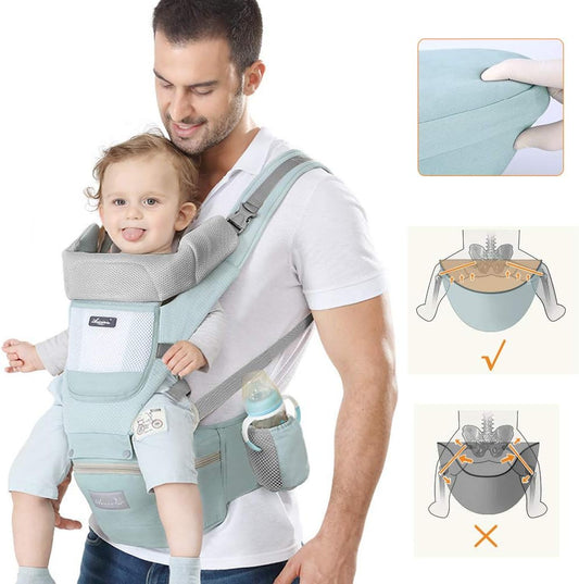 ERGONOMICKÉ NOSIČKA s bedrovým pásom 11v1