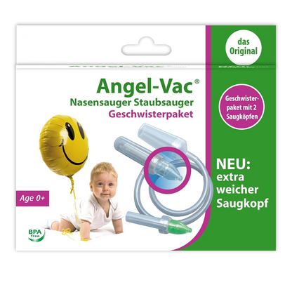 ANGEL-VAC handneusaspirator + 2 mondstukken