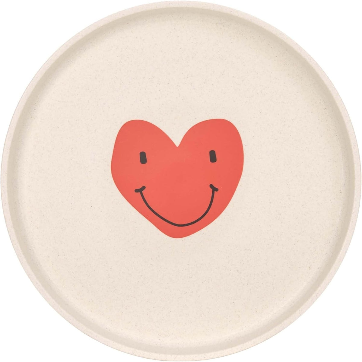 LASSIG Happy Heart bord zonder plastic en cellulose 17,8 cm