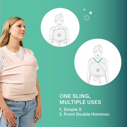 KOALA BABYCARE elastic baby wrap carrier