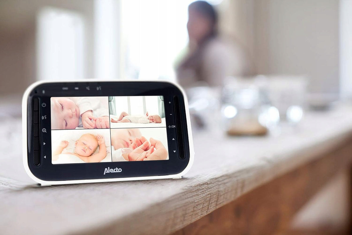 ALECTO DVM-200 op afstand bedienbare babyfoon 4,3" LCD VOX