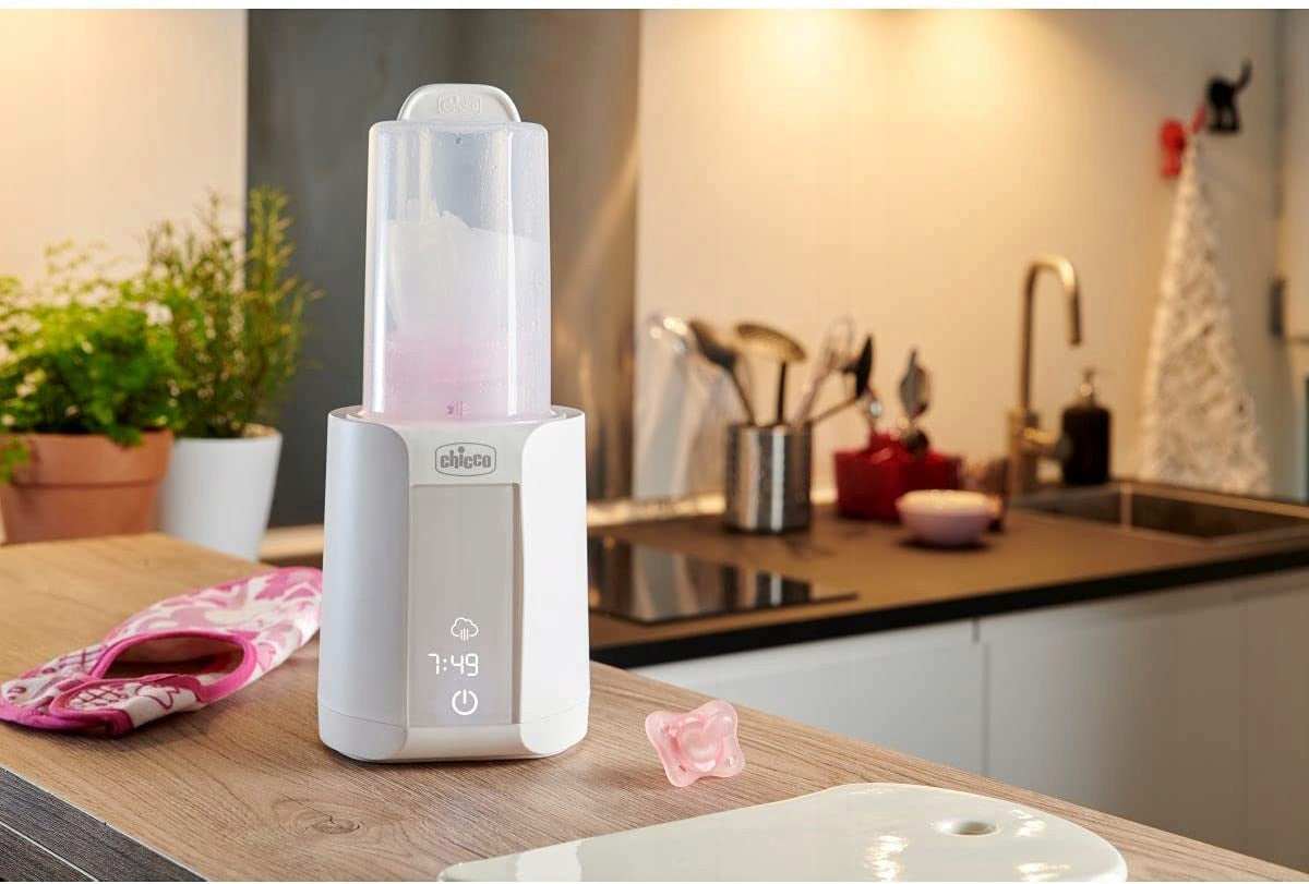 CHICCO Fläschchenwärmer + Sterilisator 2in1