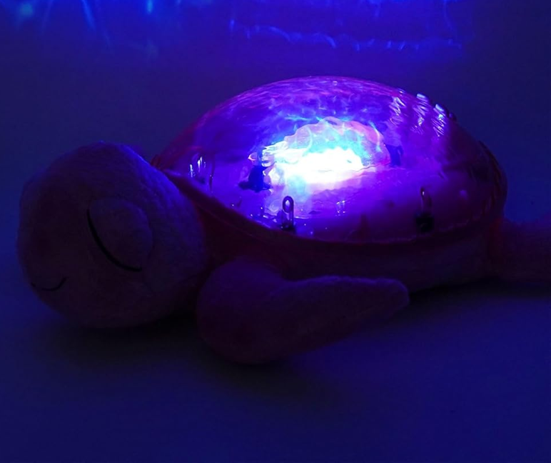 CLOUD B projector met melodieën en geluiden RUSTIGE SCHILDPAD 25 x 28 cm