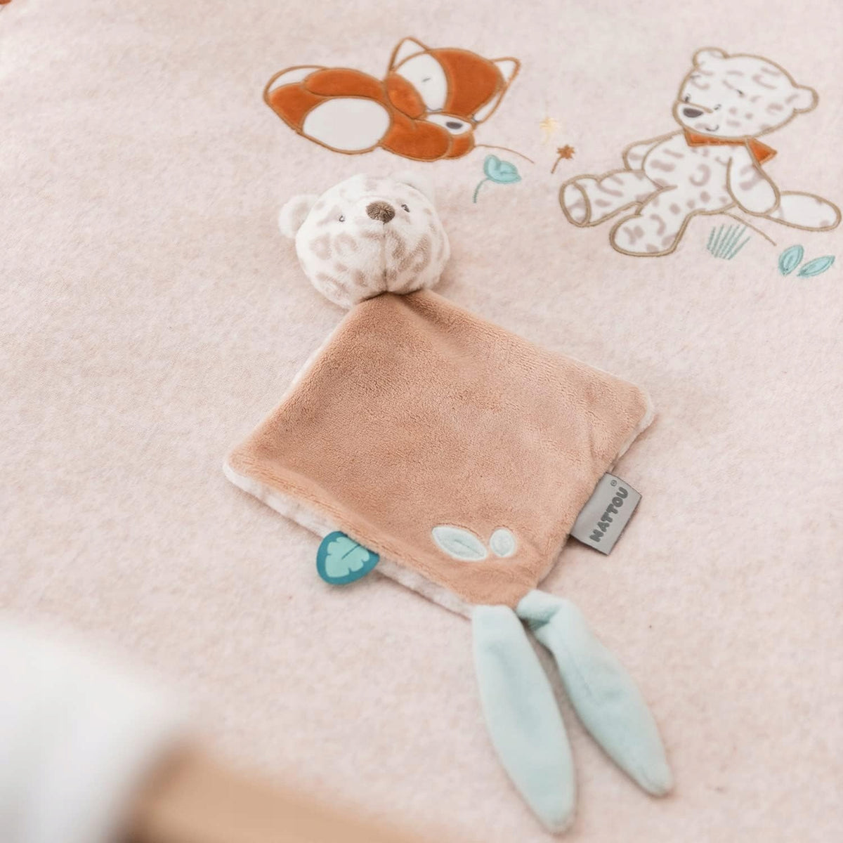 NATTOU comforter IRBIS NEVE JUNGO 25 cm