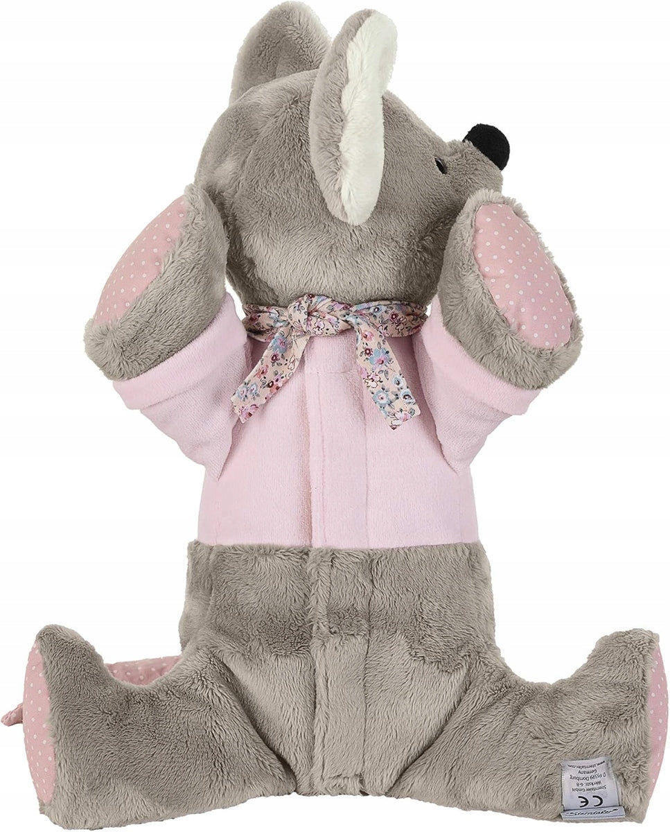 STERNTALER Mabel muis knuffel met muziekdoosje kloppend hart 25 cm