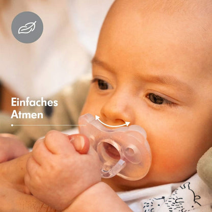 MEDELA smoczek uspokajający x 2 silikon 0-6msc dla niemowląt, delikatny i wolny od BPA