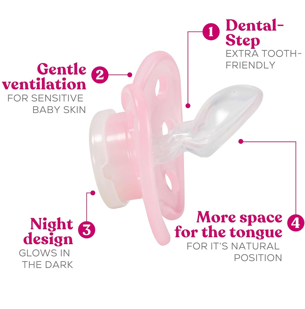 DENTISTAR succhietto calmante in silicone 3x 0-6 mesi