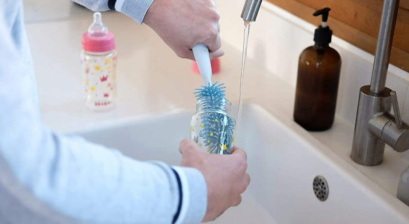 BEABA 2-in-1 fles- en speenborstel 29,5 cm