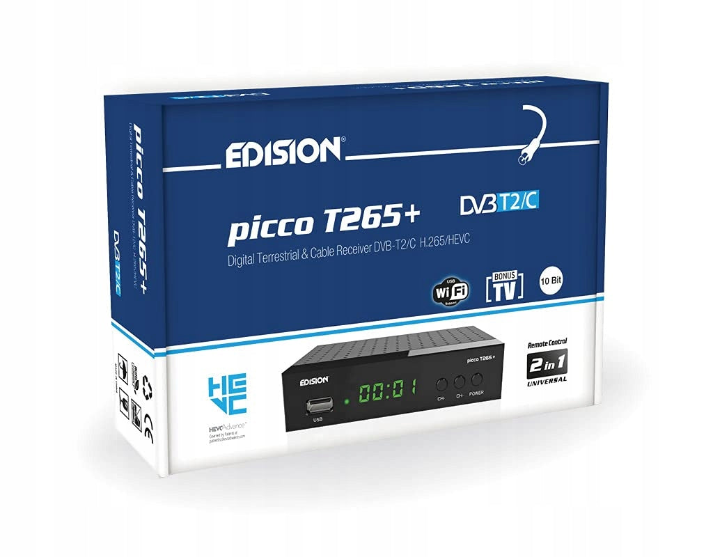 EDISION Picco T265+ DVB-T2 tuner