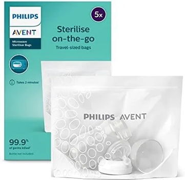 PHILIPS AVENT magnetron sterilisatiezakjes x5