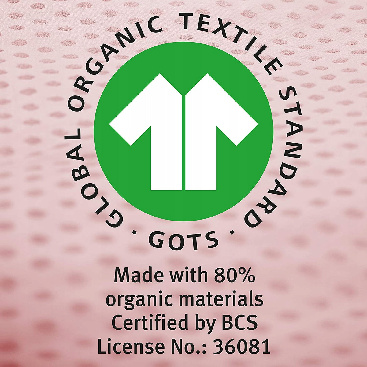 ROBA komplet pościeli 2częściowy 100x135 Lil Plane, różowa organiczna bawełna GOTS, miękka i bezpieczna