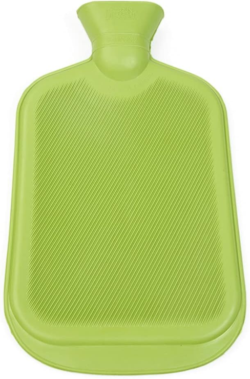 GRUNSPECHT rubberen waterkruik 2 liter + katoenen hoes 20 x 33 cm