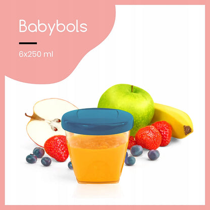BABYMOOV Babybols Vorratsbehälter 6 x 250 ml