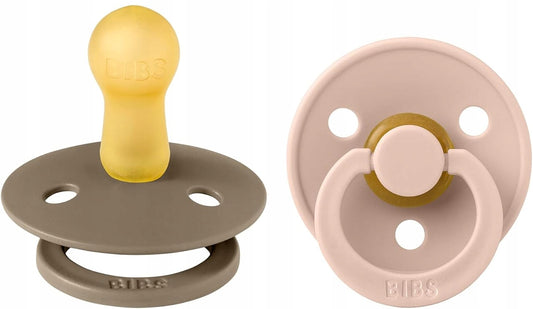 BIBS COLOUR succhietti calmanti 2 pezzi caucciù 6 mesi+