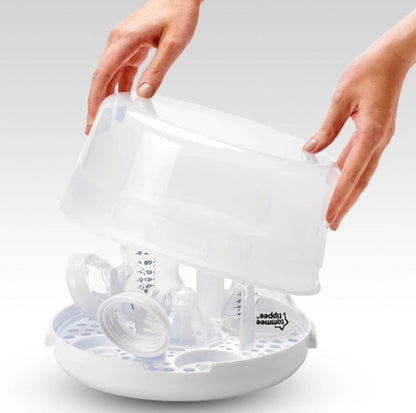 TOMMEE TIPPEE mikrovlnný sterilizátor + dudlík