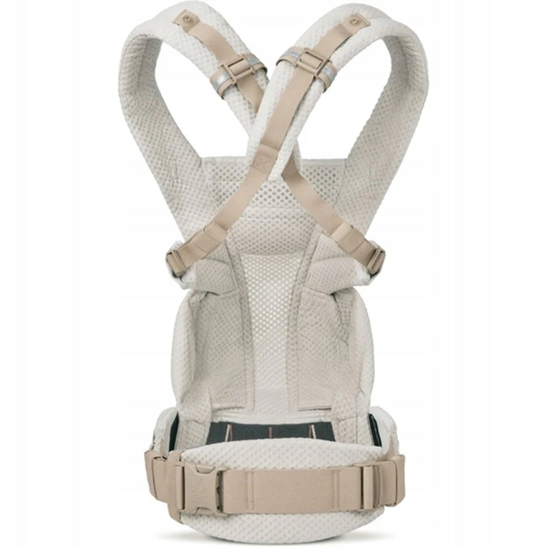 ERGOBABY OMNI BREEZE nosidełko ergonomiczne, oddychające nosidło dziecięce w kolorze beżowym