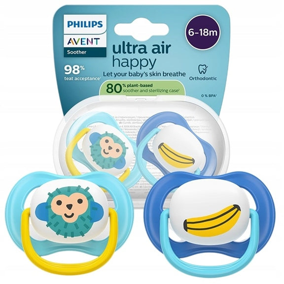 PHILIPS AVENT Ultra Air Happy cumik, 2 db 6–18 hónap