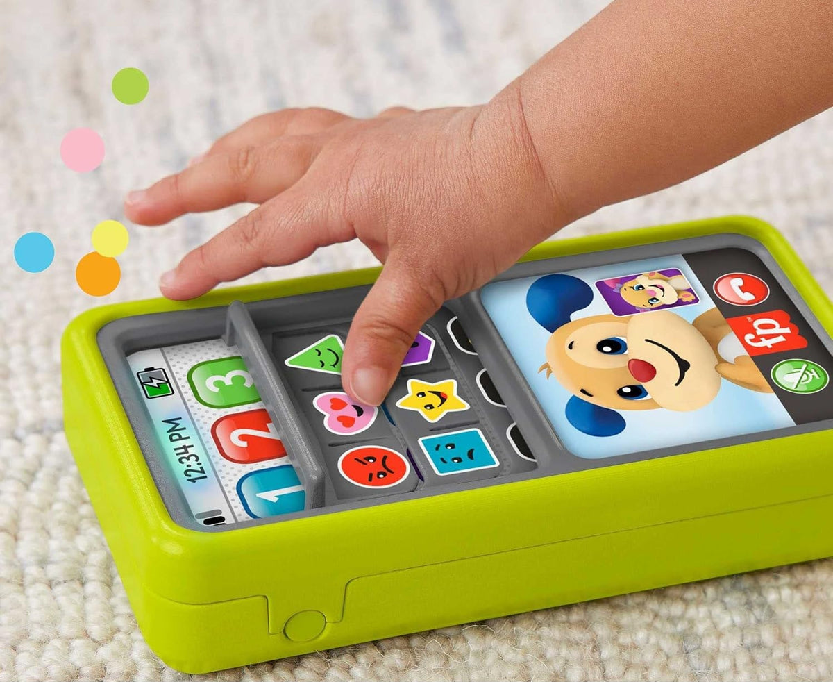 FISHER-PRICE SMARTPHONE interactif 75 chansons, phrases et sons, ANGLAIS