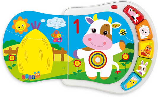 CHICCO Counting Farm libro educativo elettronico 19 x 19,5 cm
