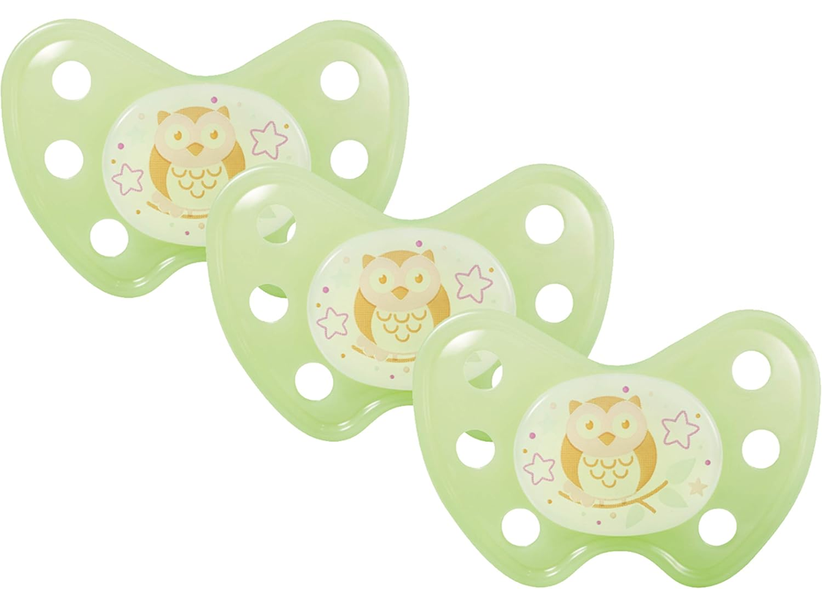 DENTISTAR NIGHT siliconen fopspeen 3x 14 maanden+