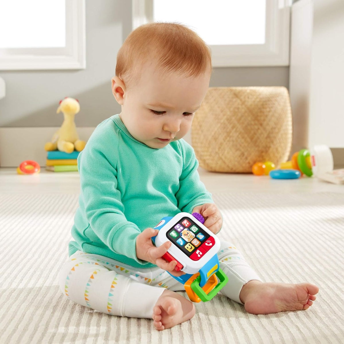 FISHER-PRICE ceas inteligent interactiv 8,5 x 12 cm limbă spaniolă