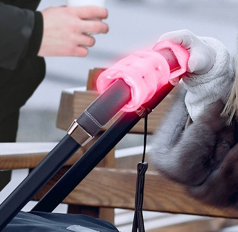 FINGER HEAT Gel-θερμαντήρας χεριών για χειρολαβές ποδηλάτου, πατινιών και παιδικών καροτσιών x2