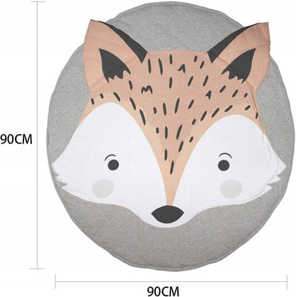 OLDPAPA Spielmatte FUCHS 90x90