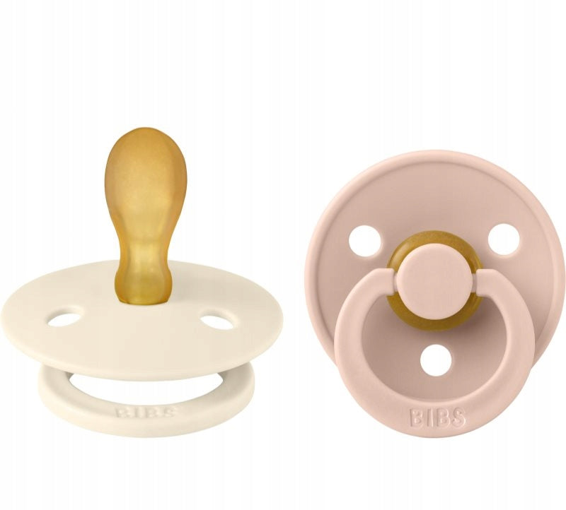 BIBS COLOUR 2 symmetrical rubber pacifiers