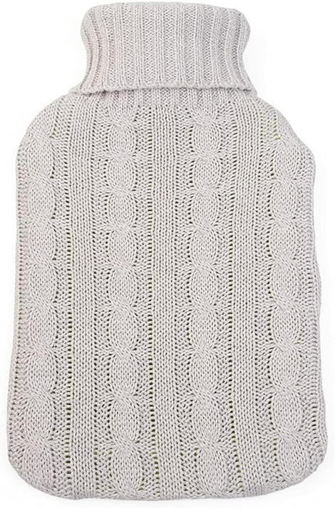 GRUNSPECHT gumený vodný termofor 2 litre + bavlnený obal 20 x 33 cm