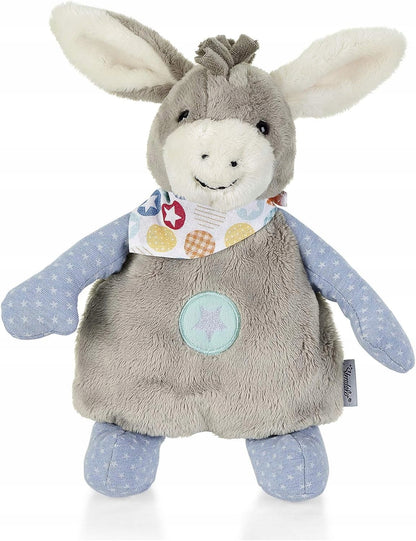 STERNTALER Ezeltje Emmi knuffel met mogelijkheid om te veranderen in een warmwaterkruik 25 cm