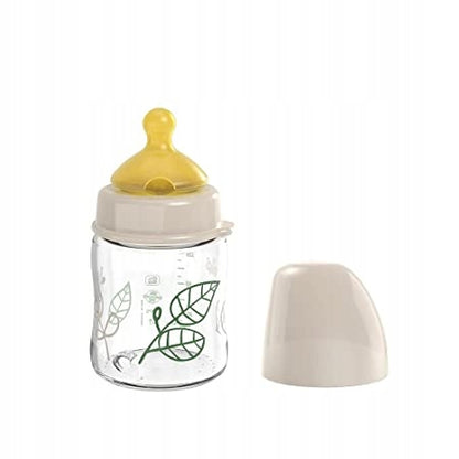 NIP Cherry Green skleněná láhev 120 ml 0+ dudlík latex S