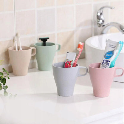 Vaso de bambú para beber o cepillo de dientes 290 ml