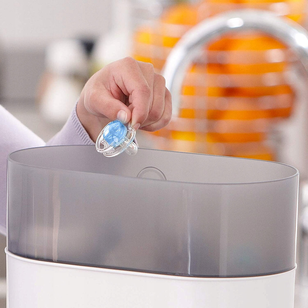 PHILIPS AVENT elektryczny sterylizator 293/00, sterylizator i suszarka parowa do smoczków