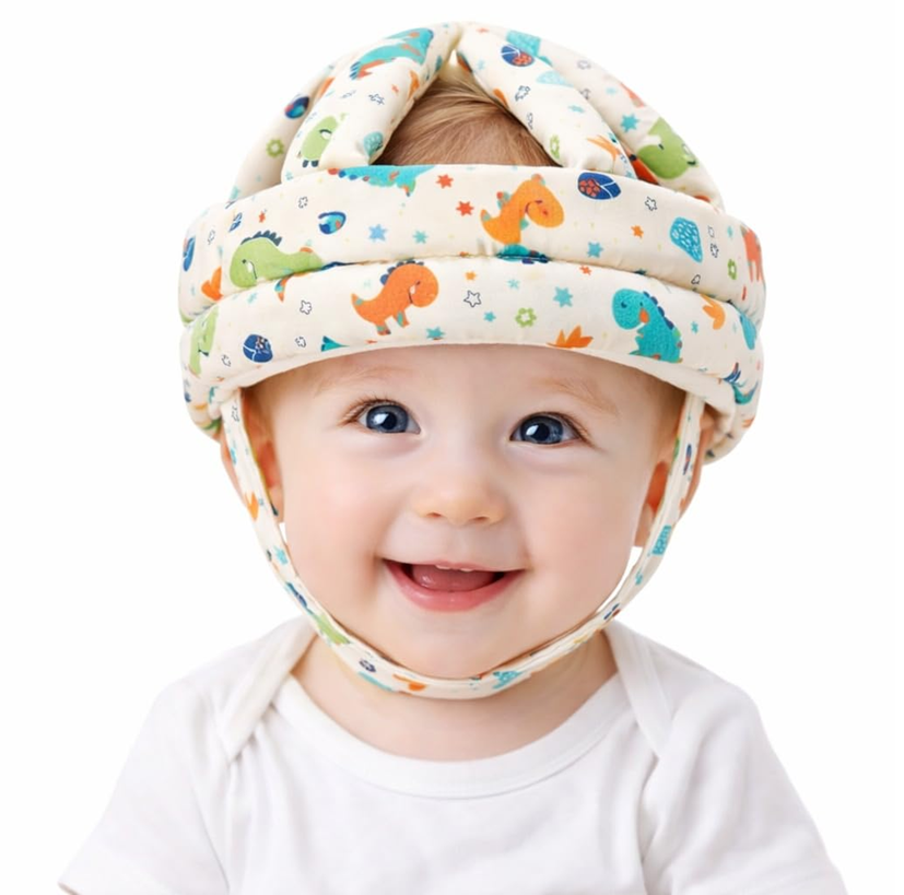 GAGAGIGO beschermhelm voor het leren lopen 6-20 m 40-52 cm DRAKEN