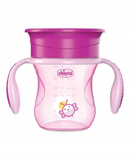 CHICCO Perfect First cseppmentes pohár 200 ml 360° 12 hónap+