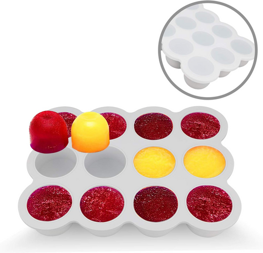 Fresh Foods φόρμα σιλικόνης για κατάψυξη τροφών 12 x 75 ml