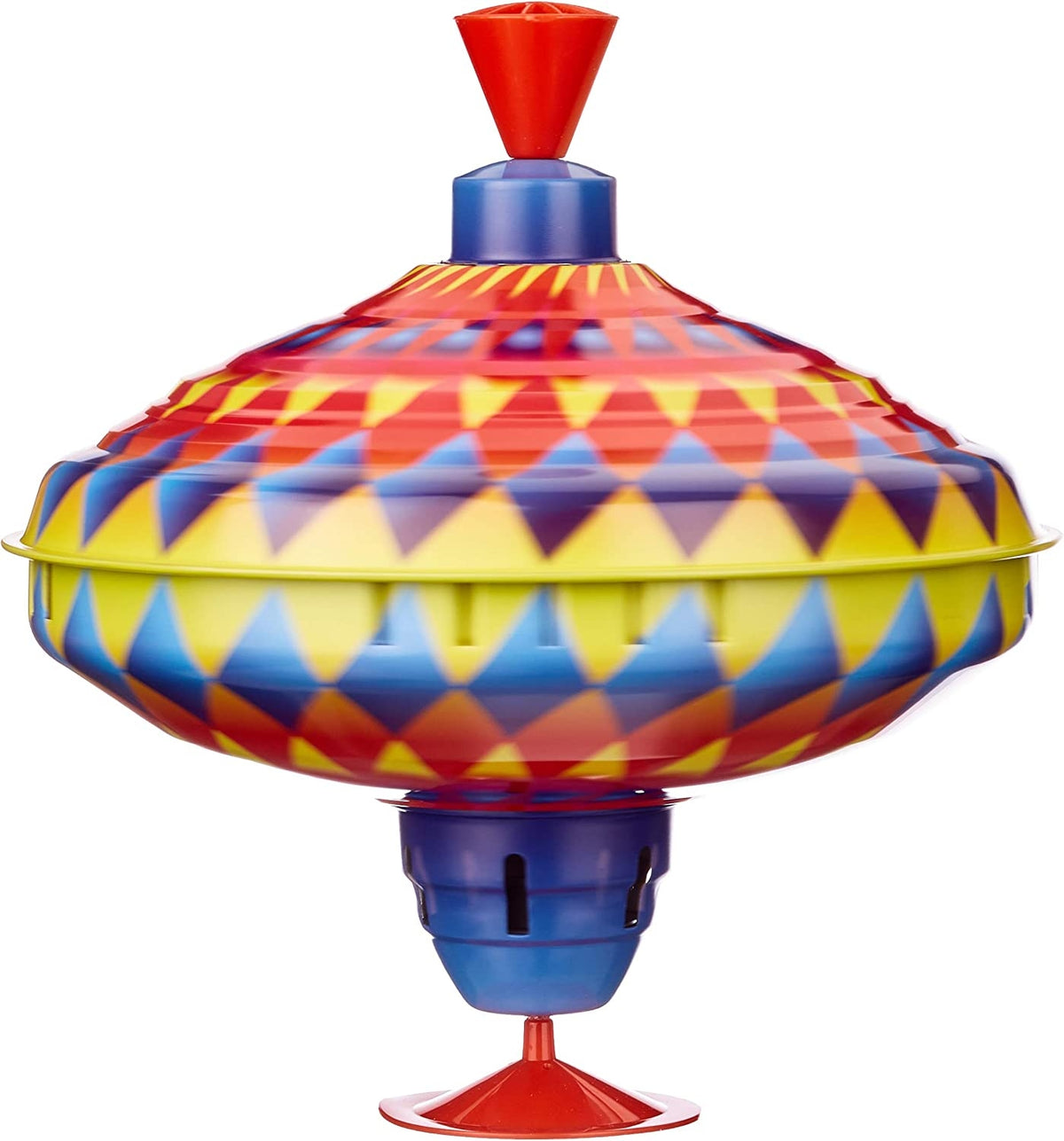 SMALL FOOT metalowy bączek 22 cm 12m+ kolorowy metalowo-plastikowy bączek dla dzieci