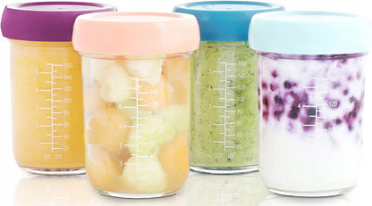 BABYMOOV Babybols Behälter GLAS 4x220ml
