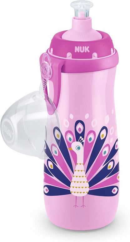 NUK Sports Cup ΜΠΟΥΚΑΛΙ 24 m+ επιστόμιο push-pull 450 ml ΕΦΕ ΚΑΜΕΛΑΙΝΤΑ