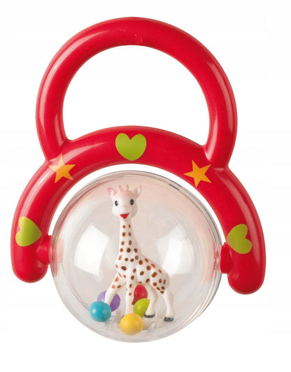 Ĺ "YRAFA SOPHIE babyset bijtring natuurlijke rammelaar 3el.