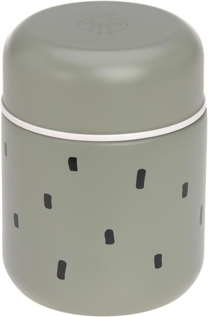 LASSIG Food Jar Happy Prints THERMOS ALIMENTAIRE en acier inoxydable 350 ml