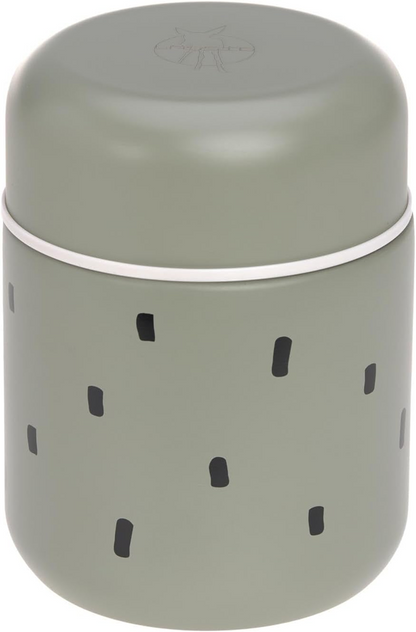 LASSIG Food Jar Happy Prints THERMOS ALIMENTAIRE en acier inoxydable 350 ml