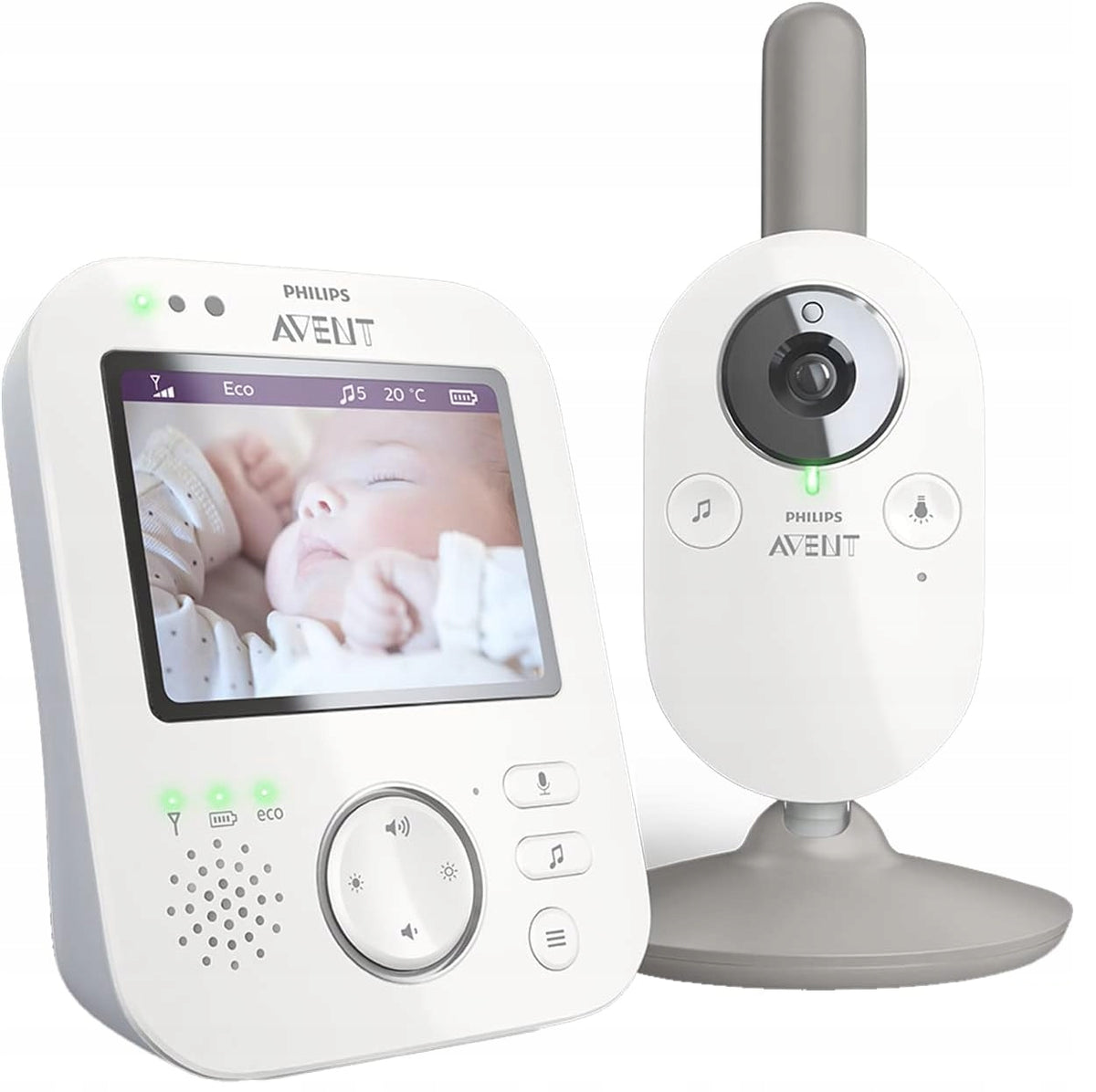 PHILIPS AVENT SCD843/01 digitální elektronická chůvička 3,5"