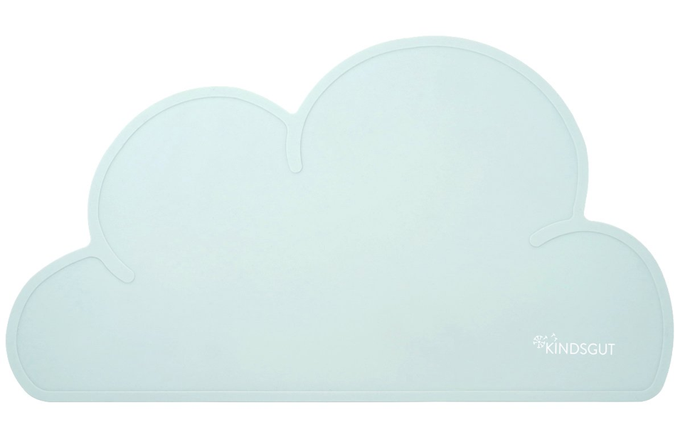 KINDSGUT siliconen placemat onderlegger voor bord 26,5 x 48 cm WOLK