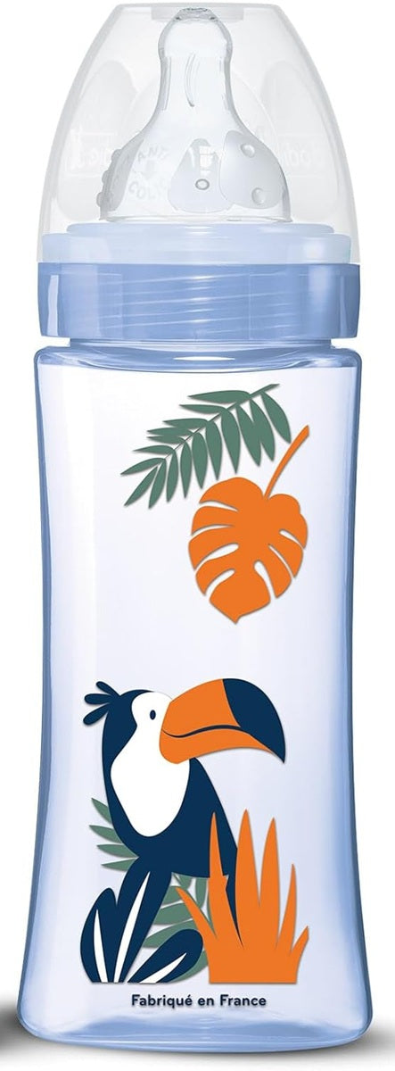 DODIE fles 330 ml speen 3 snelle stroom 6 m+
